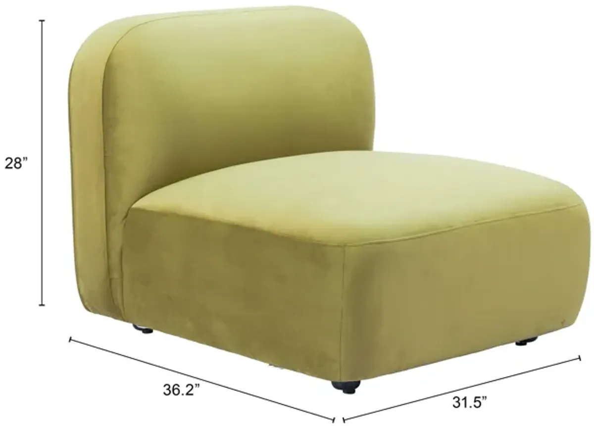 Biak Middle Chair Green