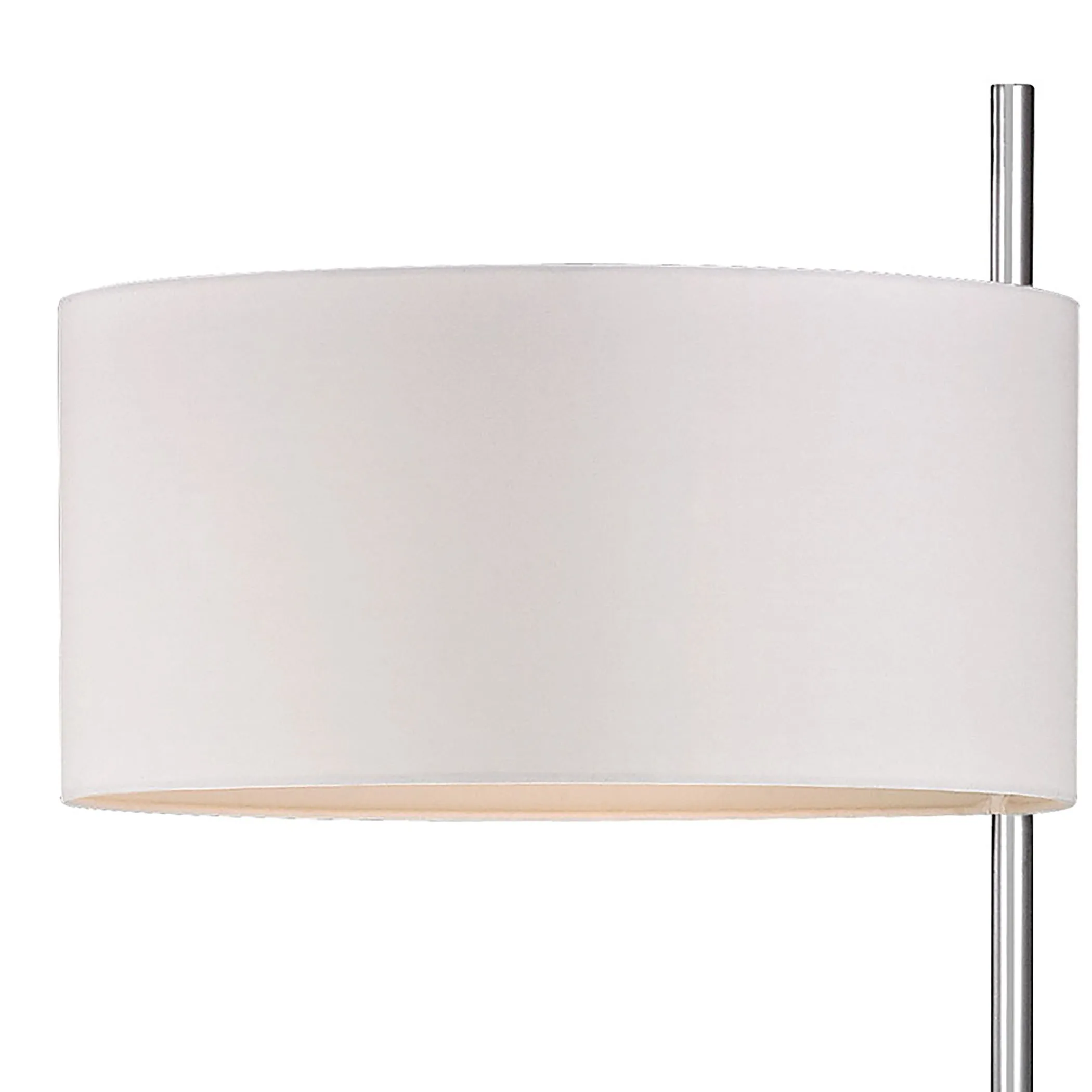 Attwood 64" High 1-Light Floor Lamp - Polished Nickel