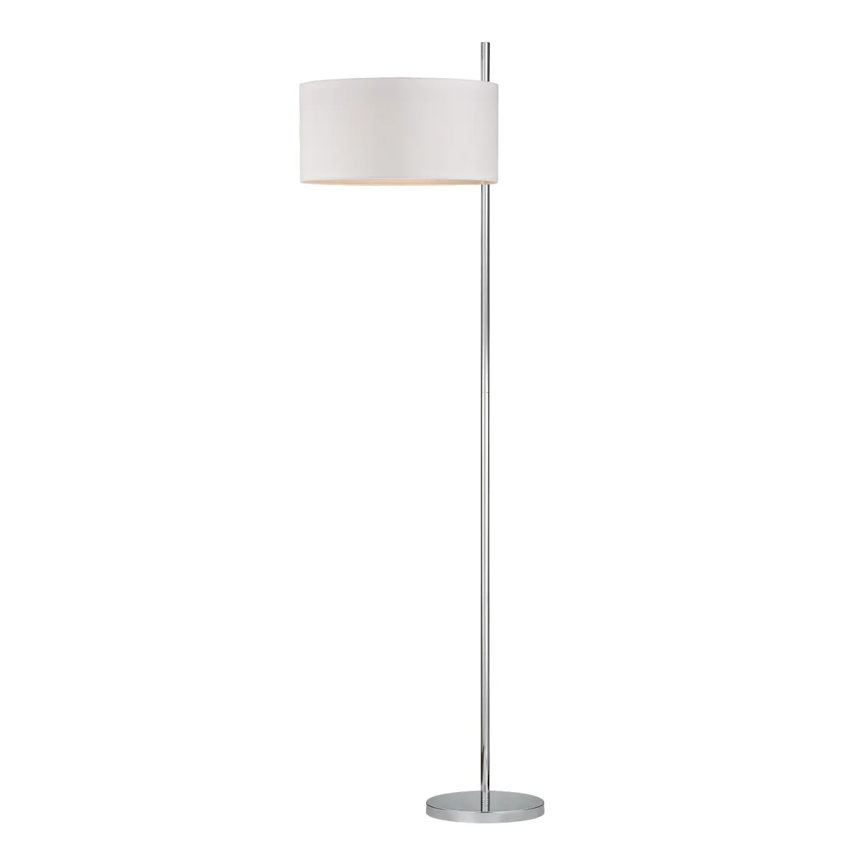 Attwood 64" High 1-Light Floor Lamp - Polished Nickel