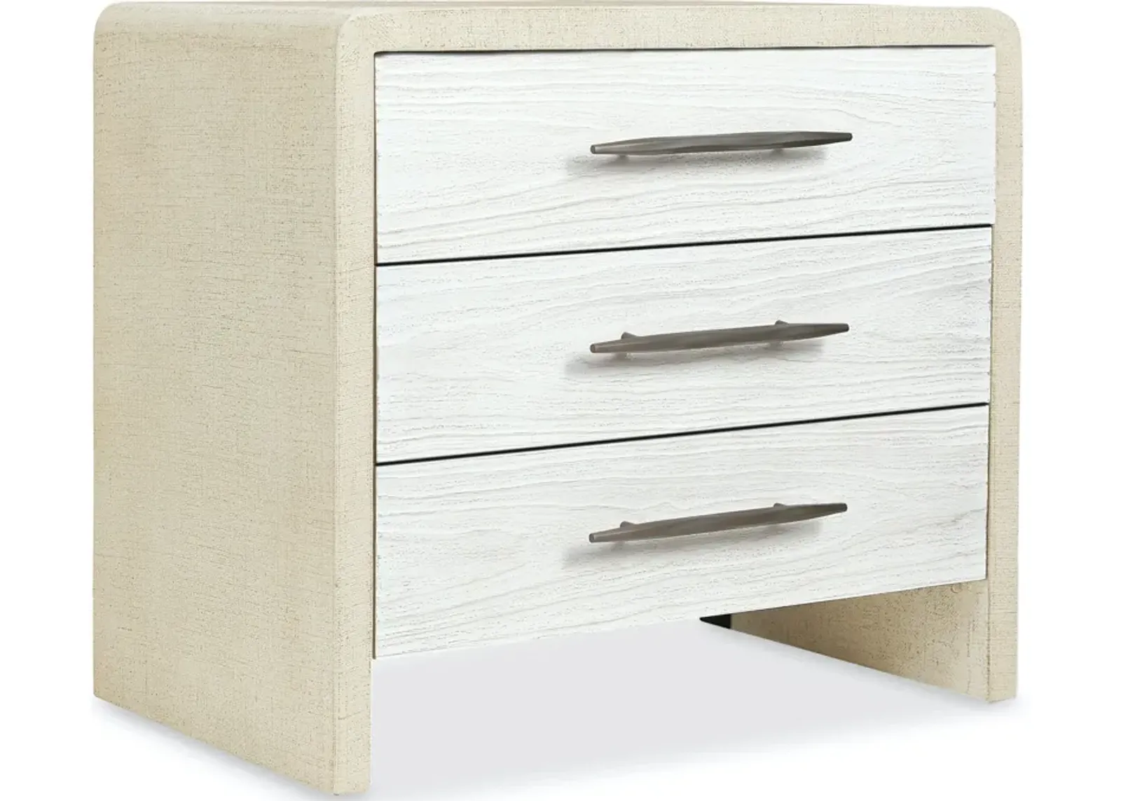 Cascade Three-Drawer Nightstand