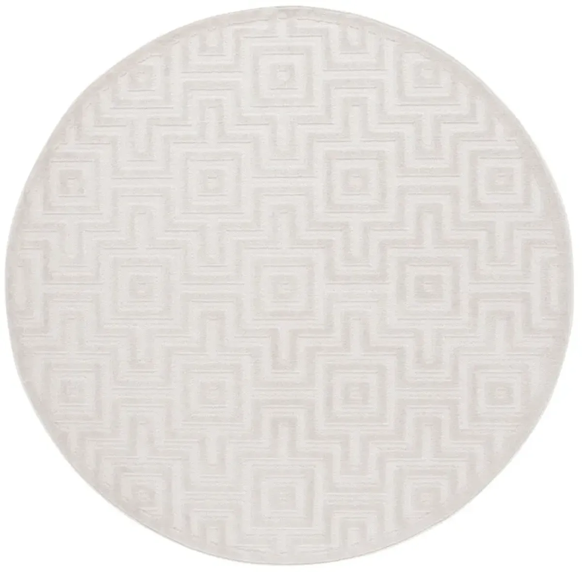 STELLA 138 IVORY 6'-7' x 6'-7' Round Round Rug