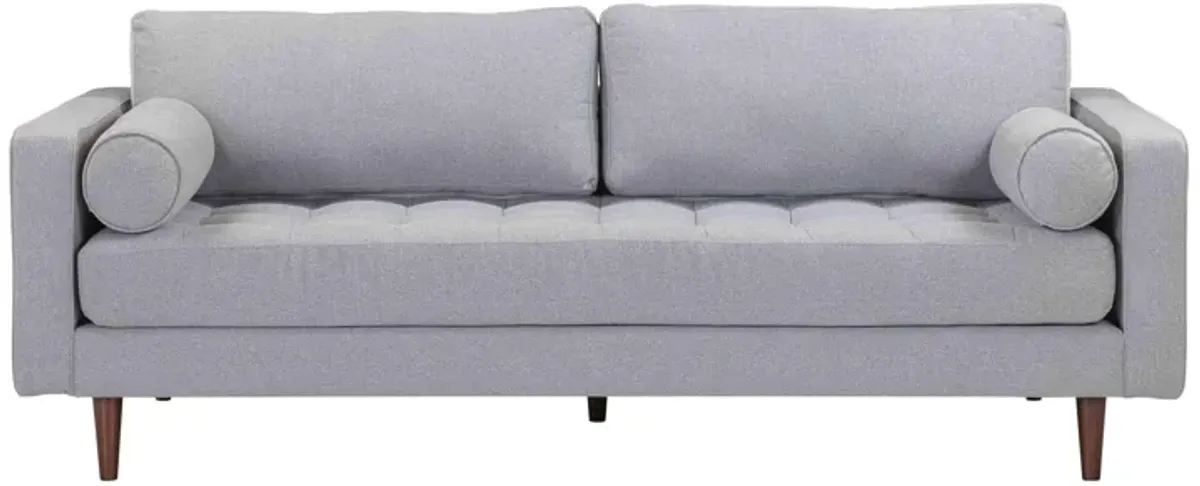 Cave Gray Tweed Sofa