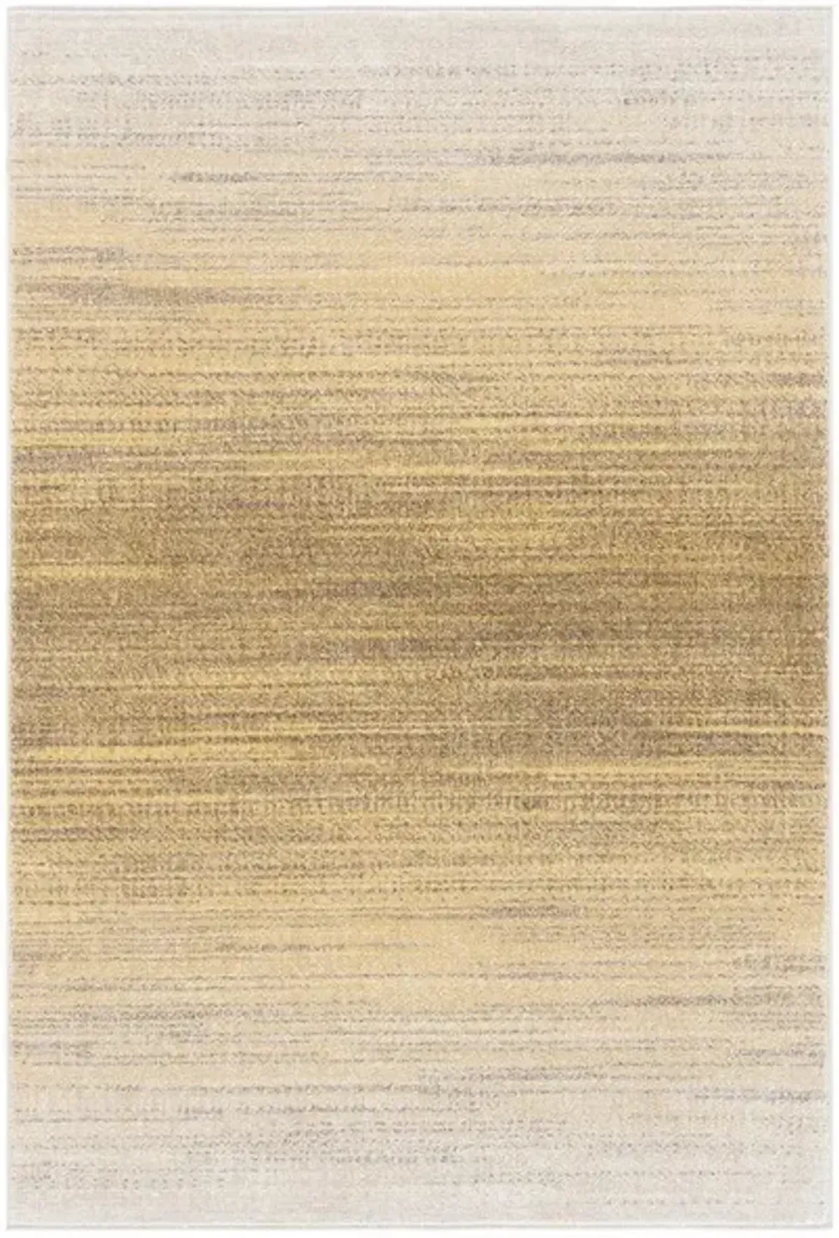 Adirondack Contemporary Gold / Ivory 2'-6" X 8' Powerloomed Rug