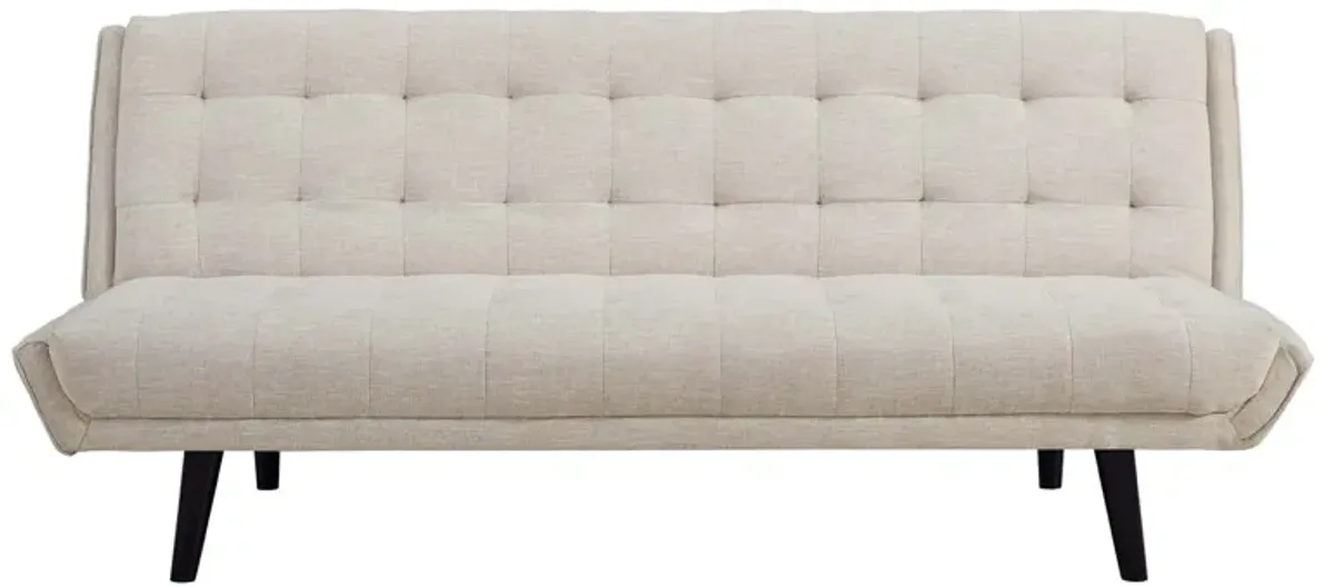 Glance Tufted Convertible Fabric Sofa Bed