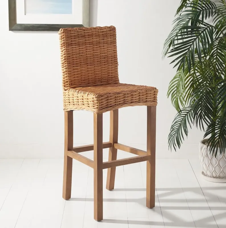 TOBIE RATTAN BAR STOOL