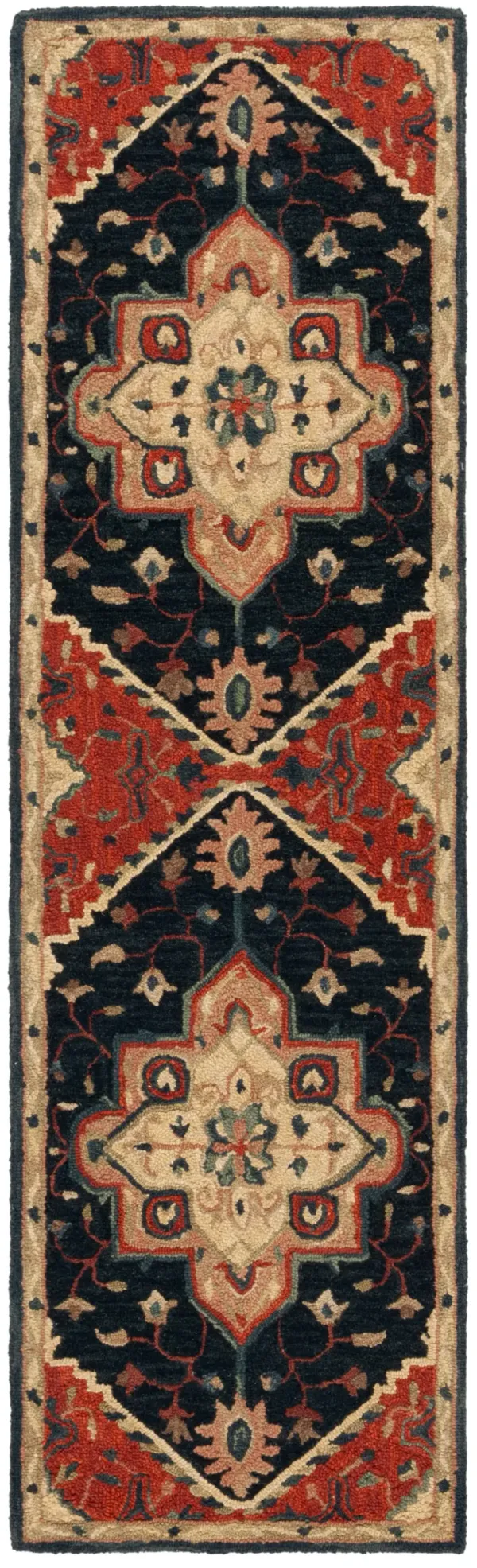 HERITAGE Hand Tufted 2'-3' x 8' runner