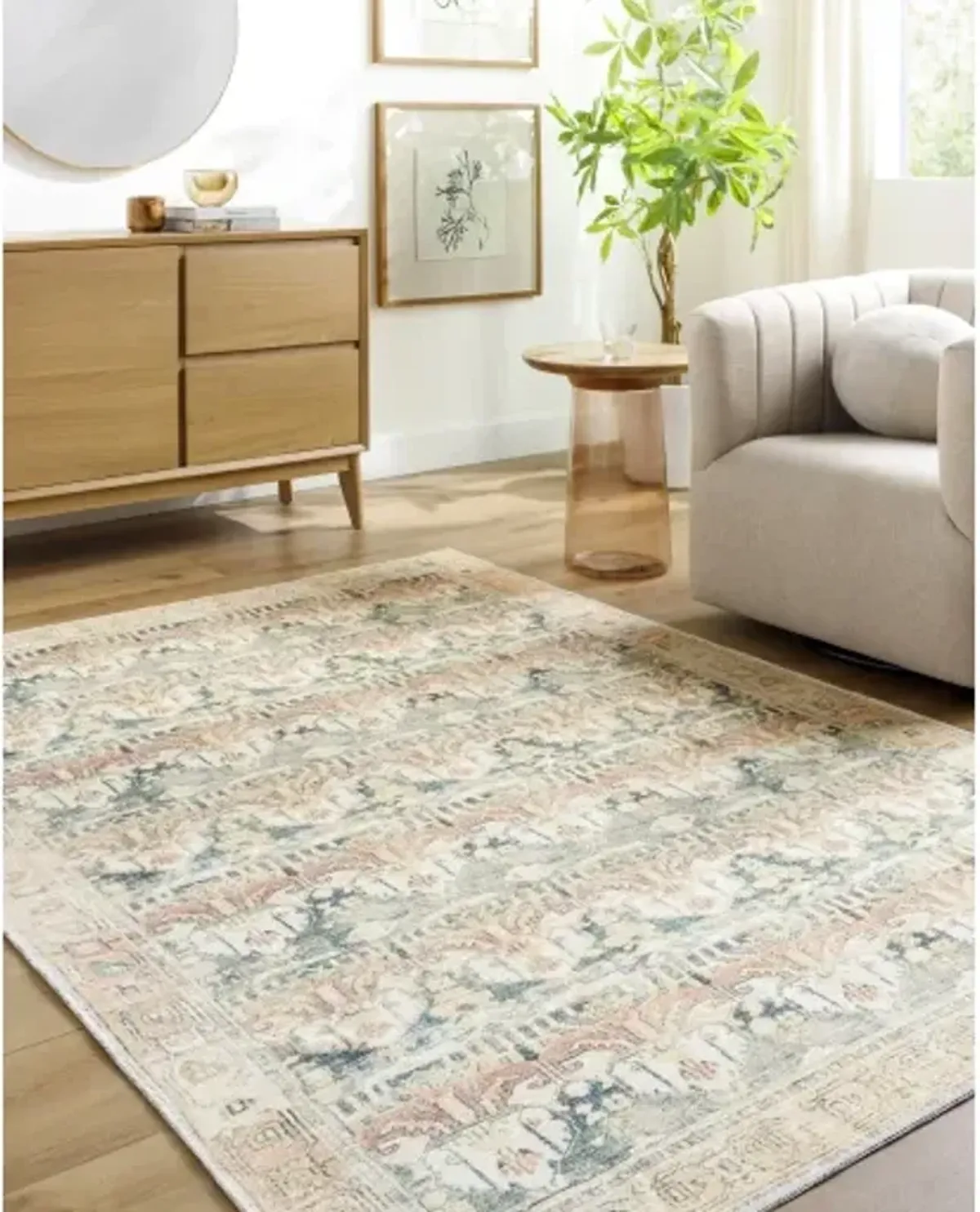 Amelie AML-2397 6'7" x 9' Machine Woven Rug