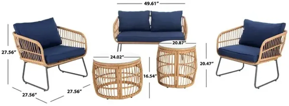 VENTA 5PC LIVING SET