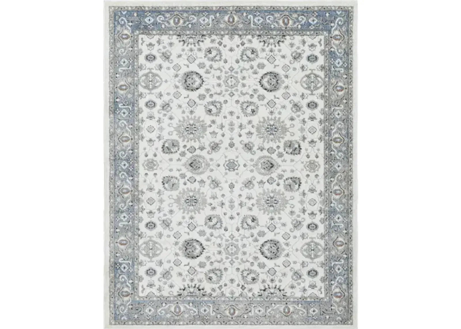 Zidane ZDN-2302 5'3" x 7' Machine Woven Rug