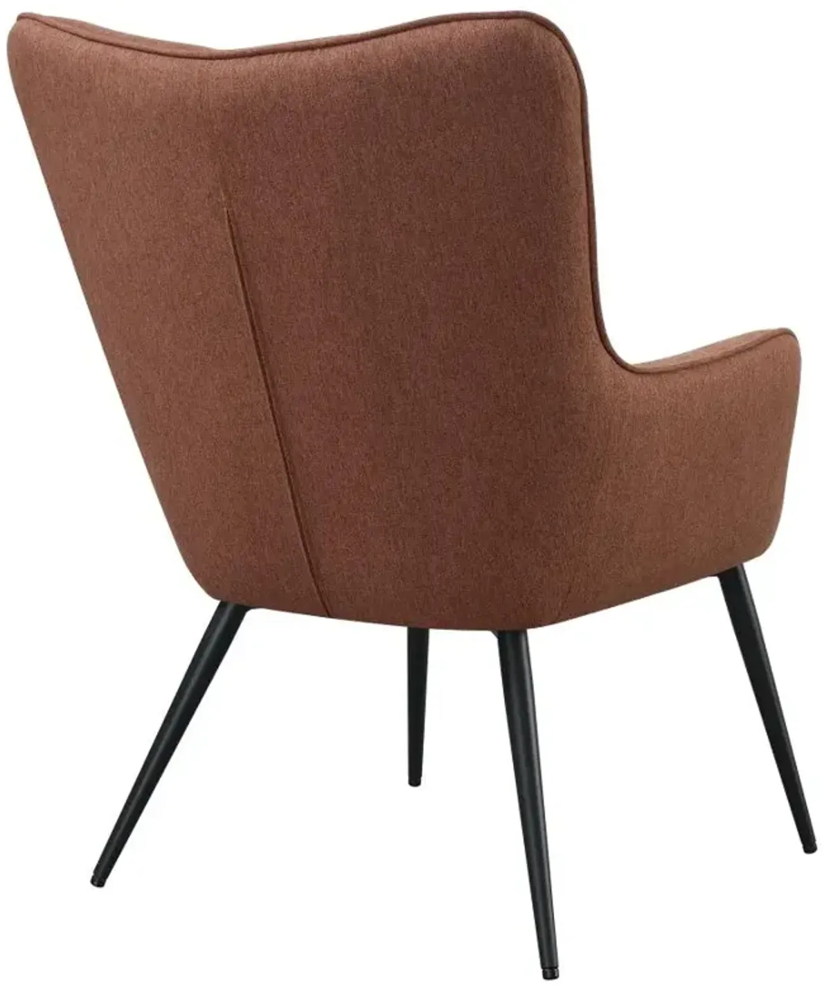 Carndonagh Upholstered Flared Arms Accent Chair with Grid Tufted