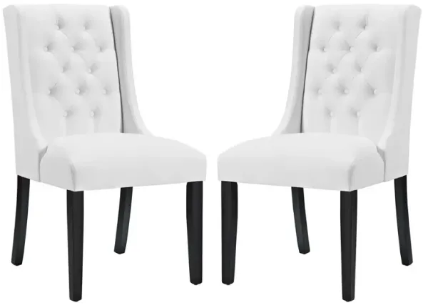 Baronet Dining Chair Vinyl Set of 2
