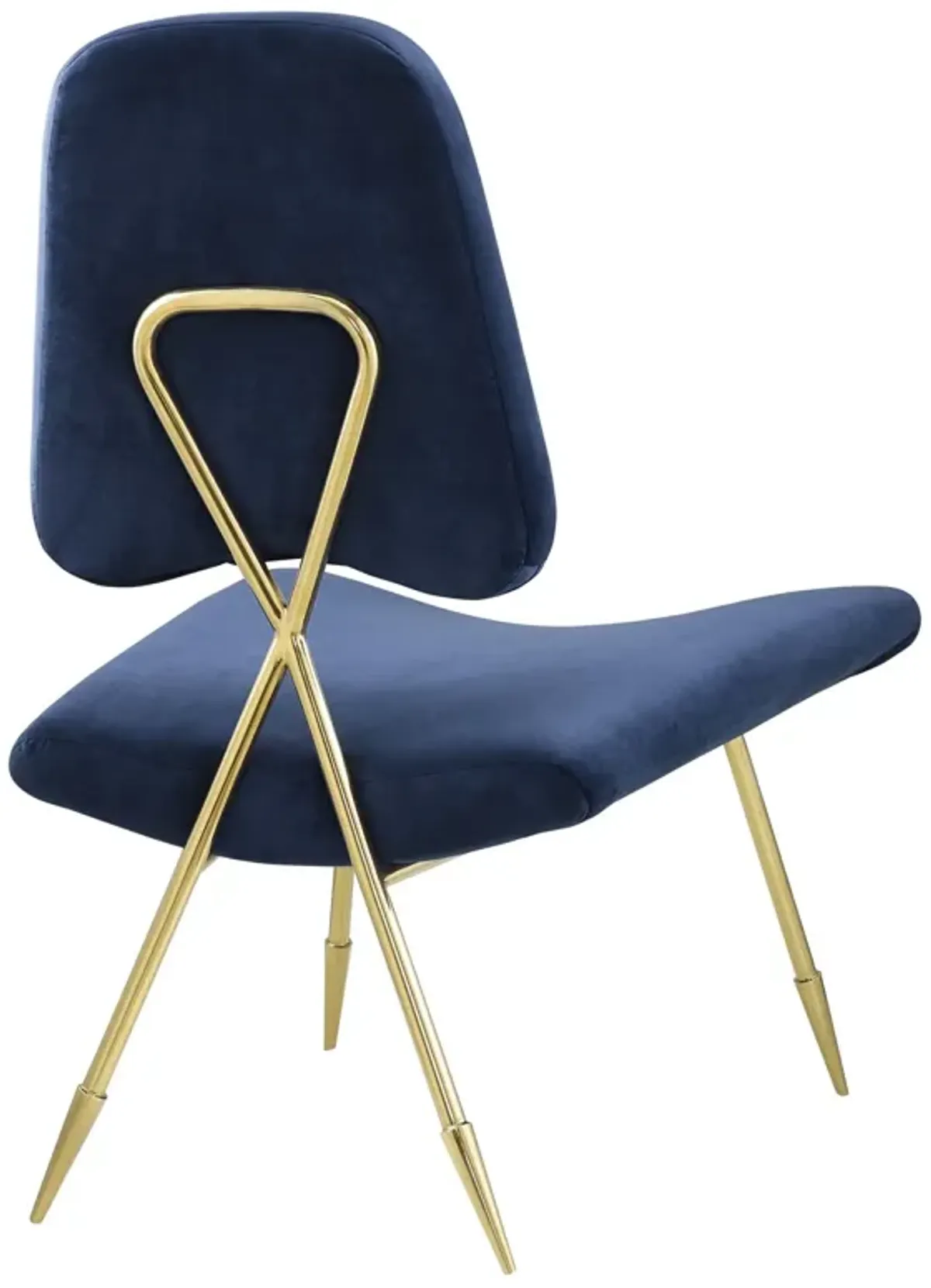 Ponder Performance Velvet Lounge Chair