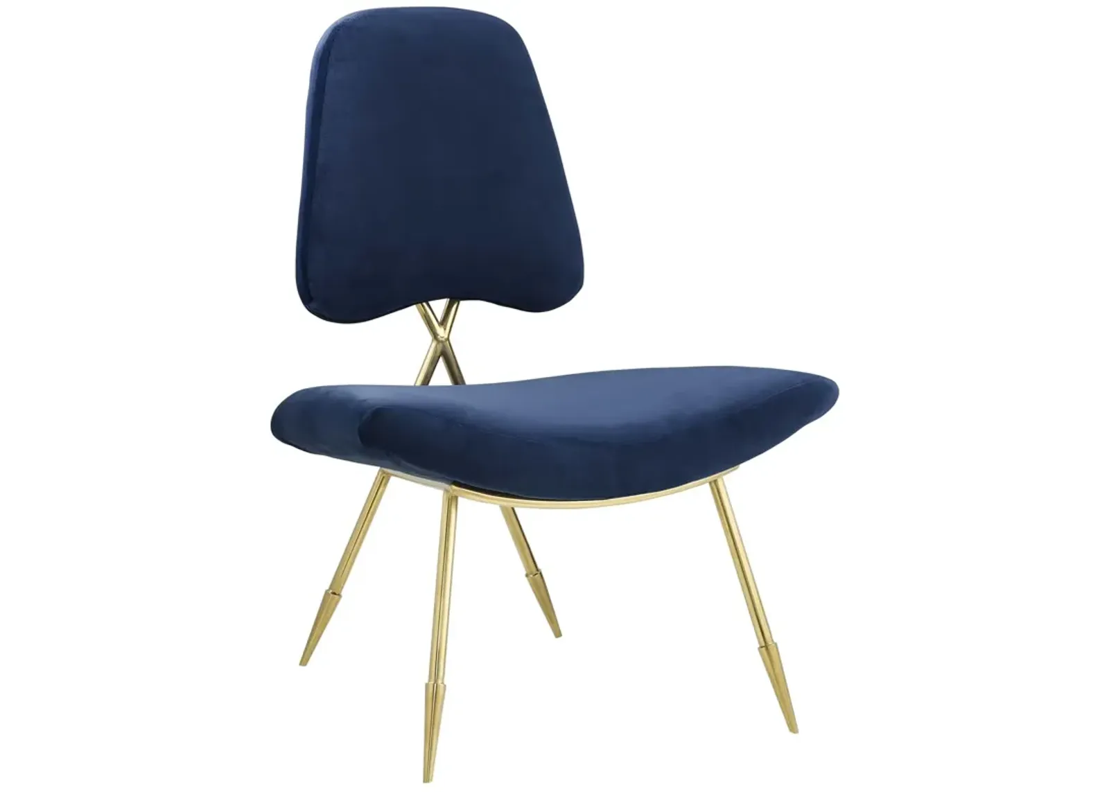 Ponder Performance Velvet Lounge Chair