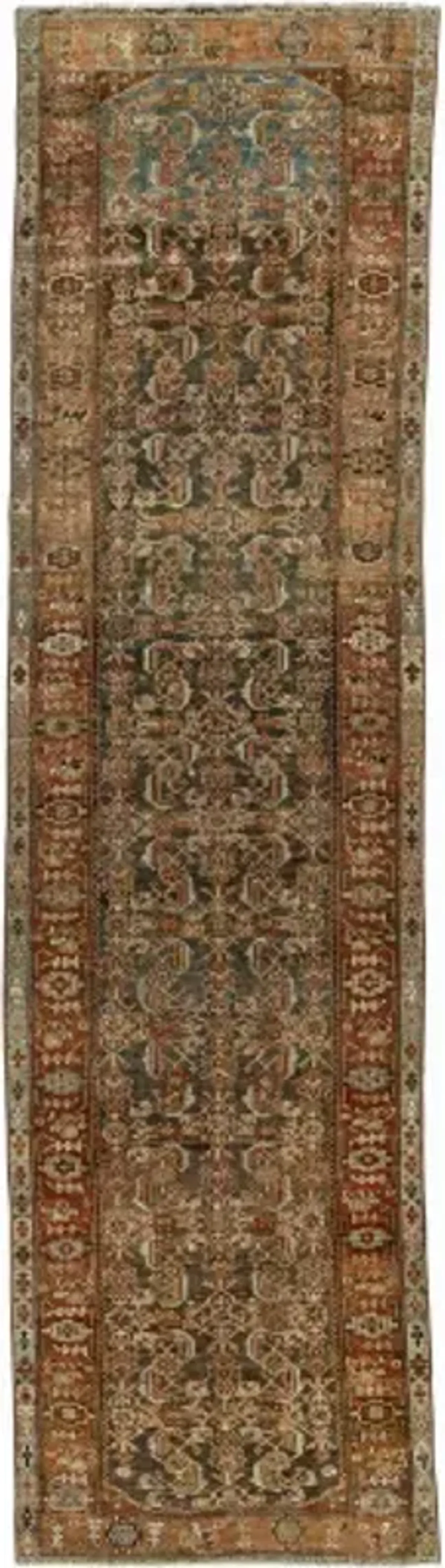 Antique One of a Kind AOOAK-1714 9'7" x 14'9" Handmade Rug