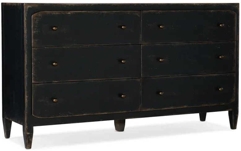 Ciao Bella Six-Drawer Dresser