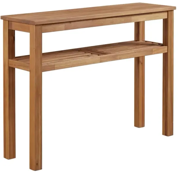 Tiburon Shelf Console Table