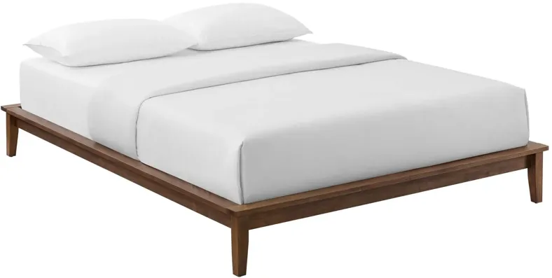 Lodge Full Wood Platform Bed Frame