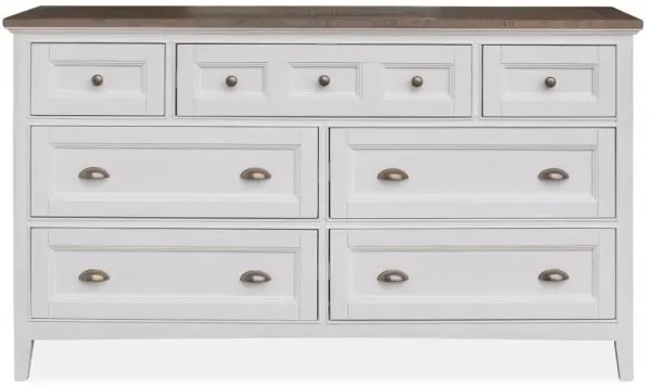 Heron Cove Two Tone Drawer Dresser