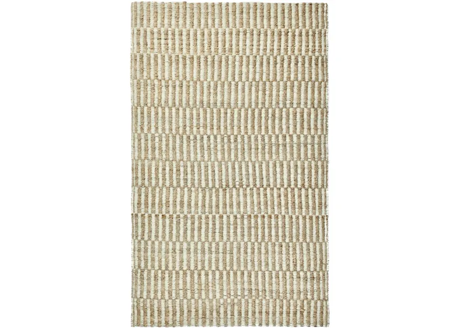 Monterey 8'x10' Jute Handwoven Sustainable Ivory Accent Area Rug