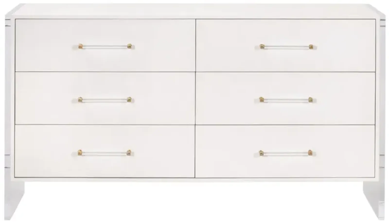 Sonia Shagreen 6-Drawer Double Dresser