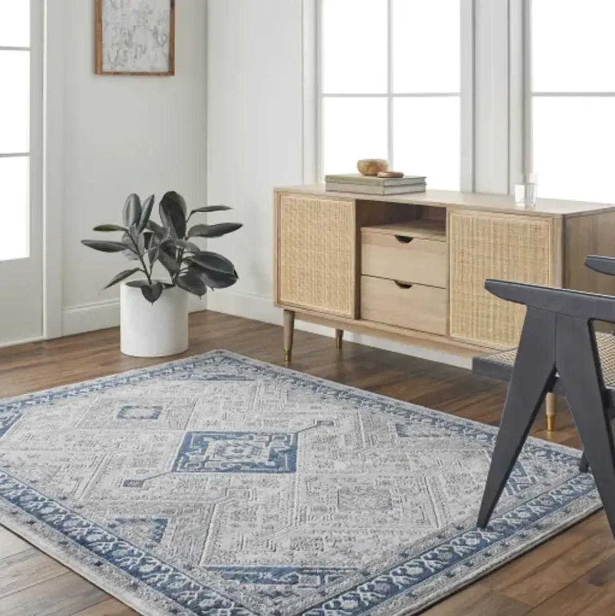 Alamo ALO-2317 7'10" x 10' Machine Woven Rug