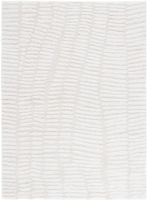 RUMI SHAG 130 IVORY  4' x 6' Small Rectangle Rug