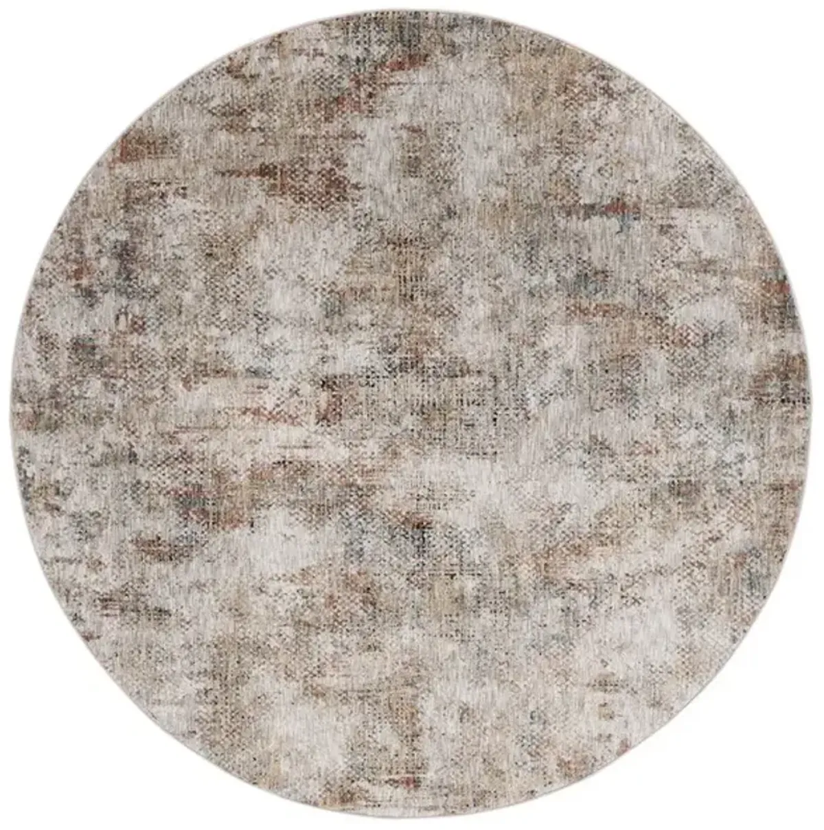 SILVERADO 104 Gold 6'-4' x 6'-4' Round Round Rug