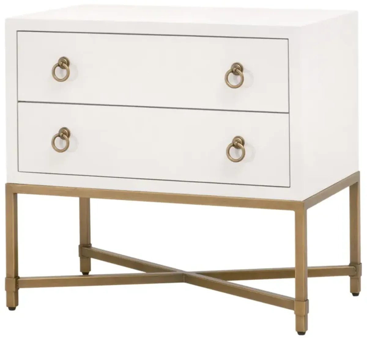 Strand Shagreen 2-Drawer Nightstand