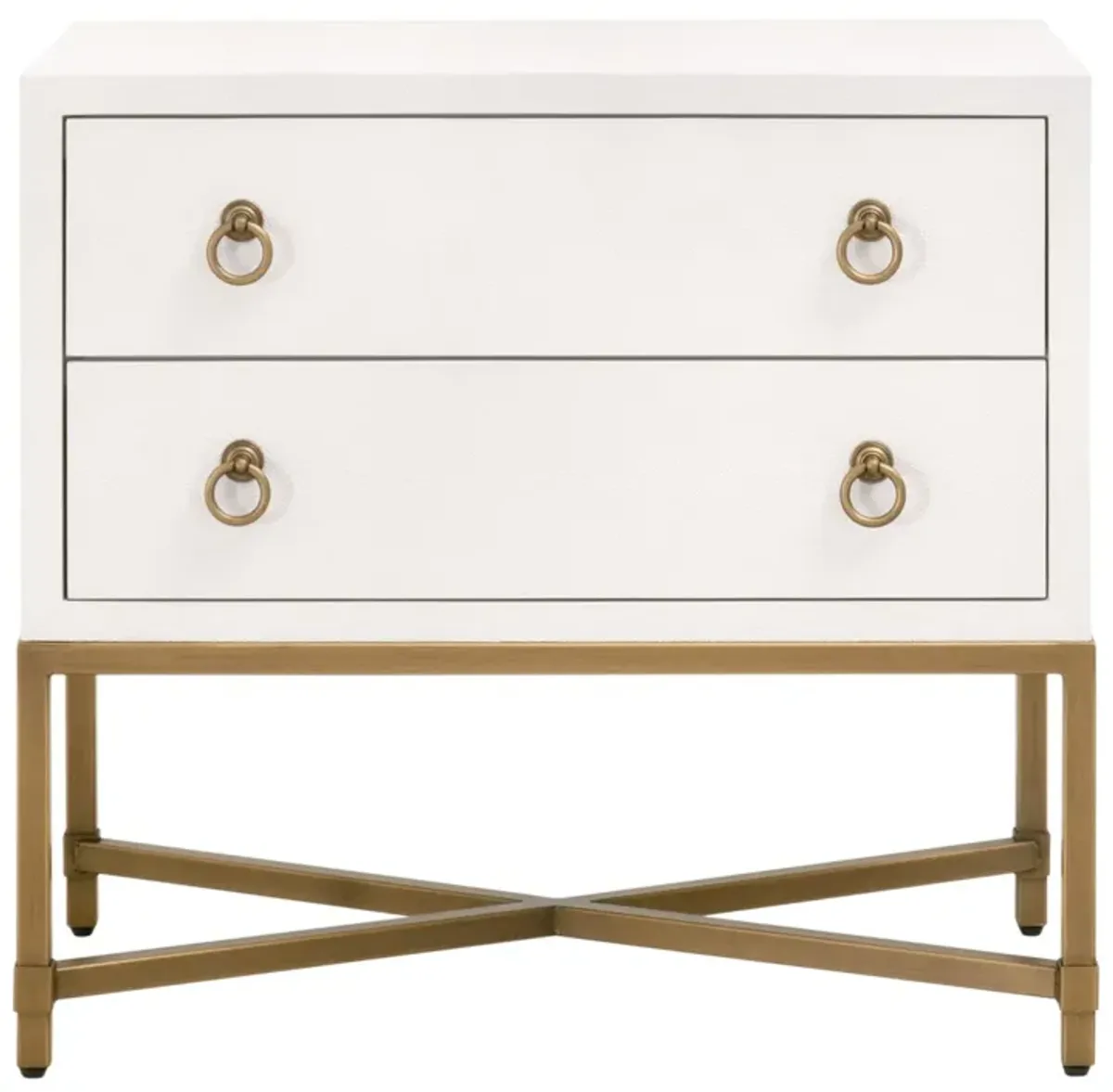 Strand Shagreen 2-Drawer Nightstand