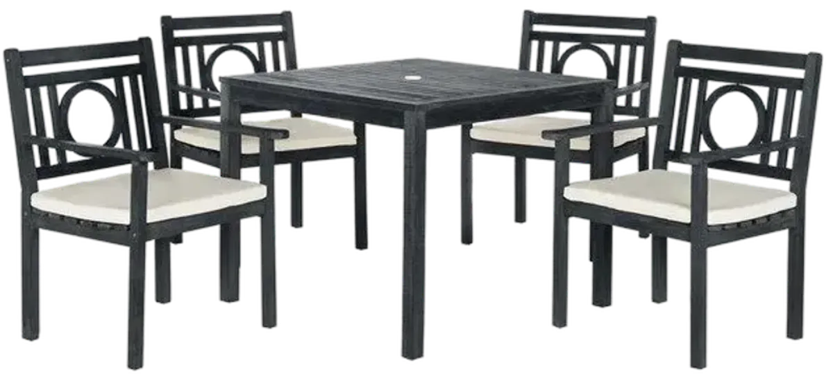 Montclair Outdoor 5 Piece Dining Set