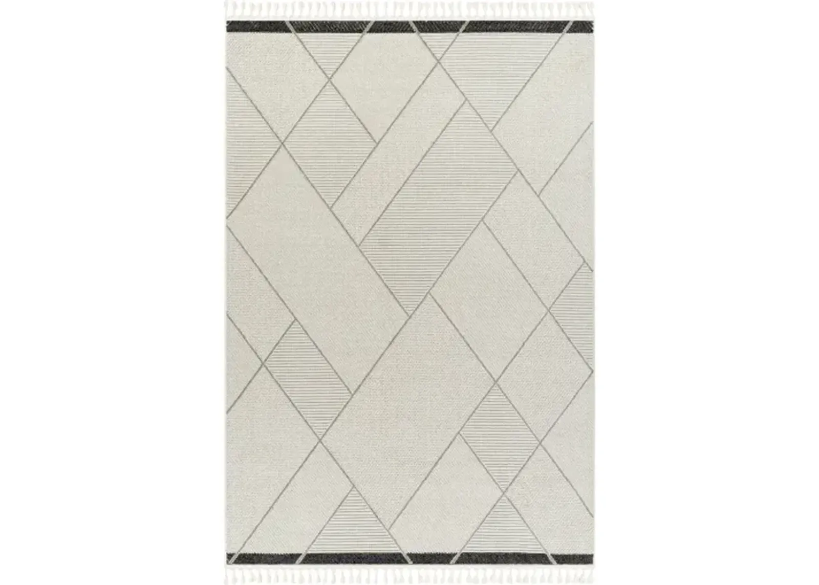 Finland FND-2303 5'3" x 7' Machine Woven Rug