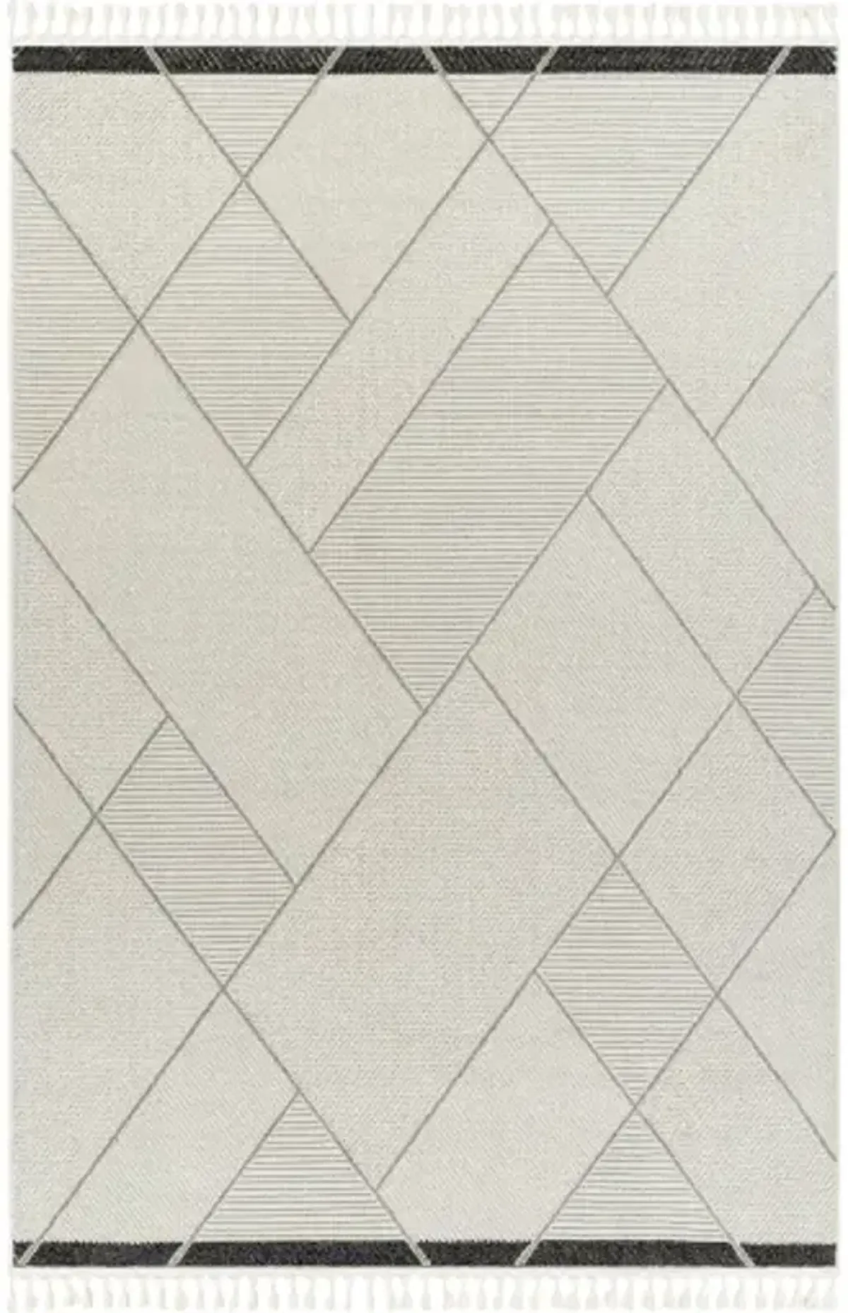 Finland FND-2303 5'3" x 7' Machine Woven Rug