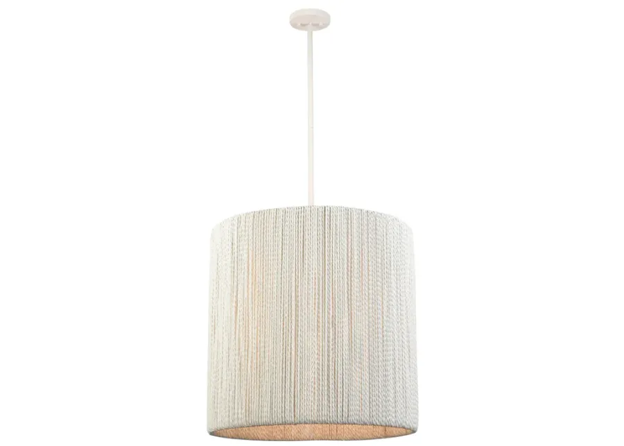 Sophie 23'' Wide 3-Light Pendant - White Coral