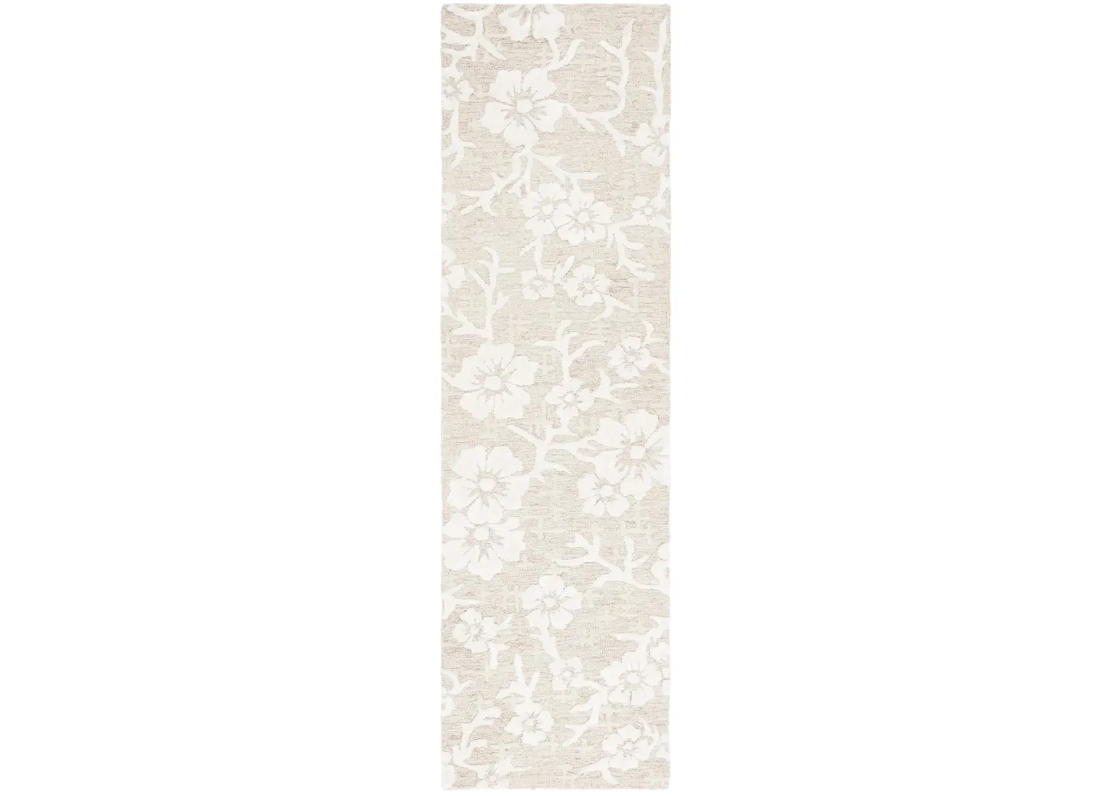 GLAMOUR 540 BEIGE  2'-3' x 8' Runner Rug