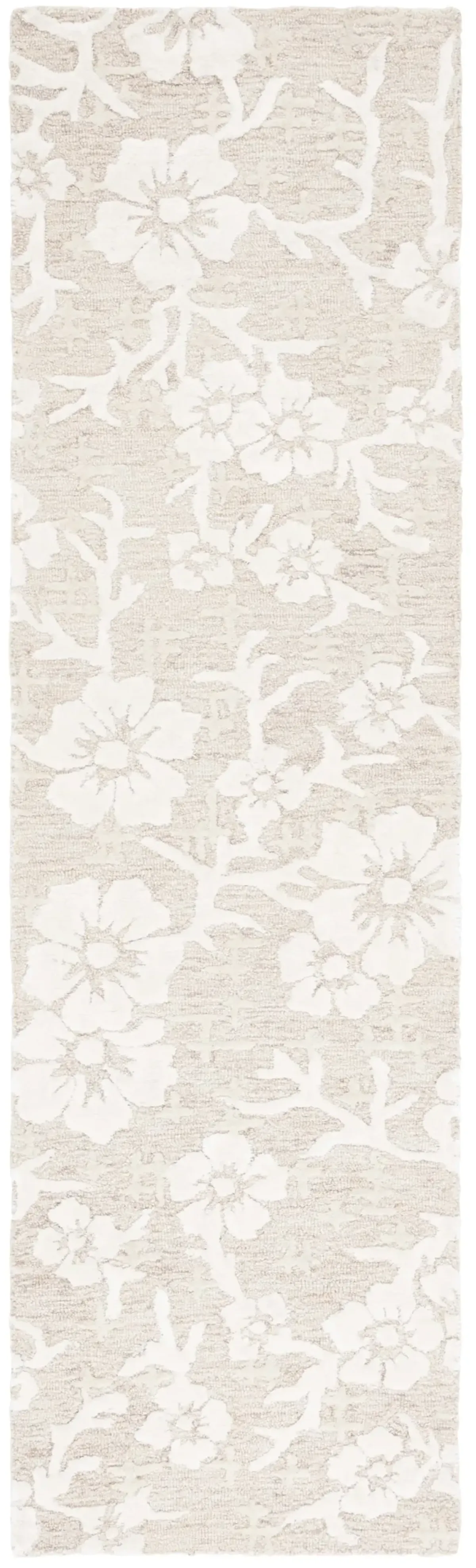 GLAMOUR 540 BEIGE  2'-3' x 8' Runner Rug