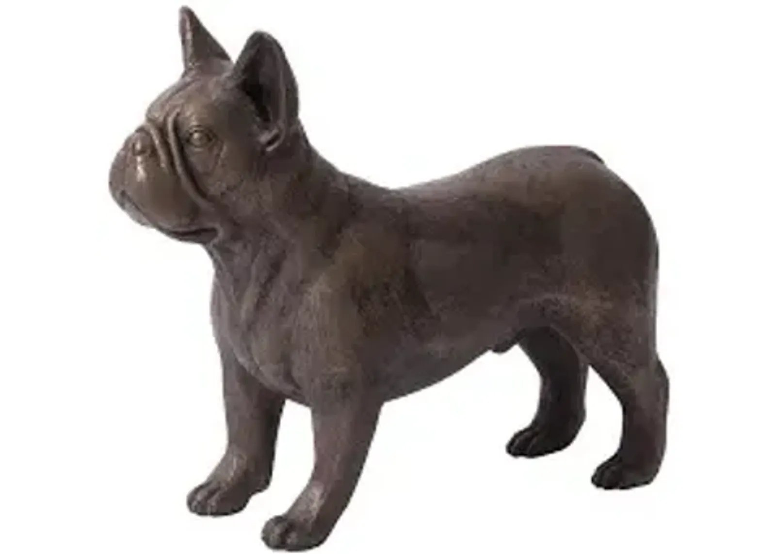 french bulldog, bronze