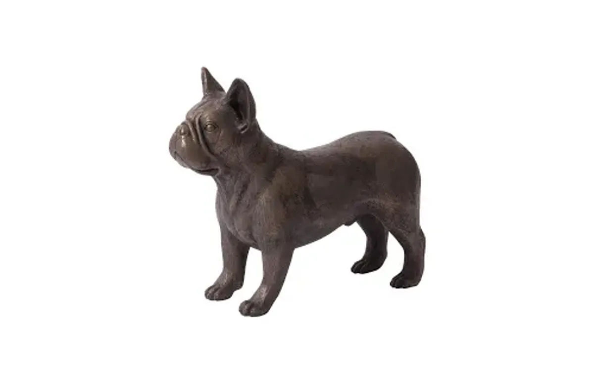 french bulldog, bronze