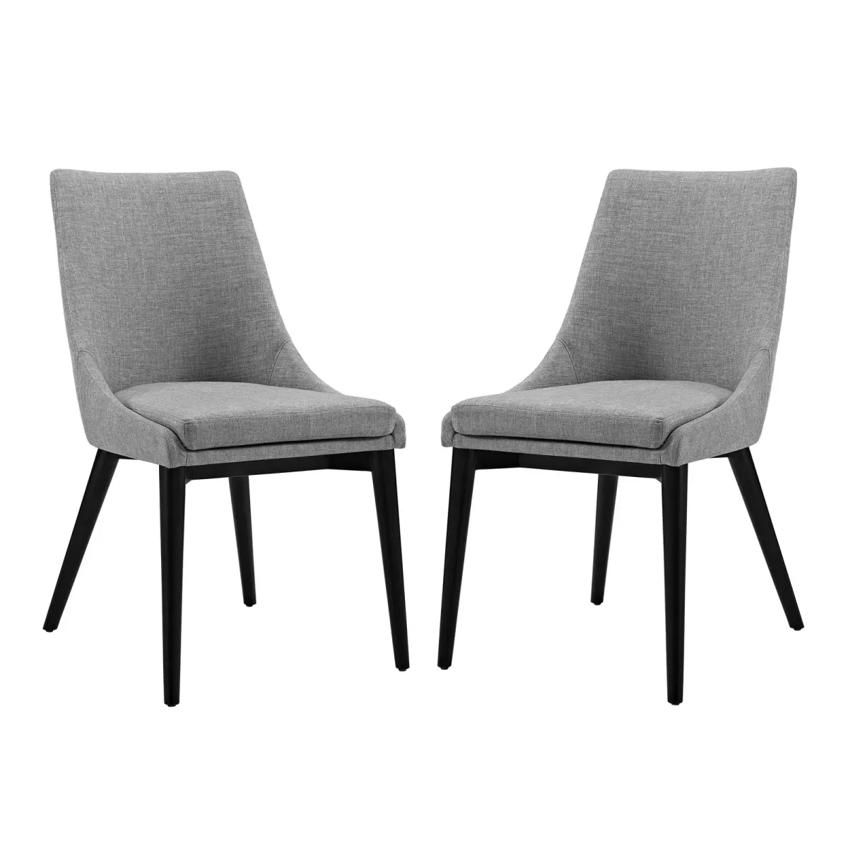 viscount Dining Side Chair Fabric Set of 2