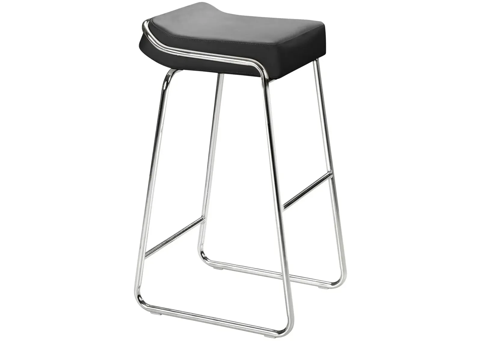 Wedge Barstool (Set of 2) Black