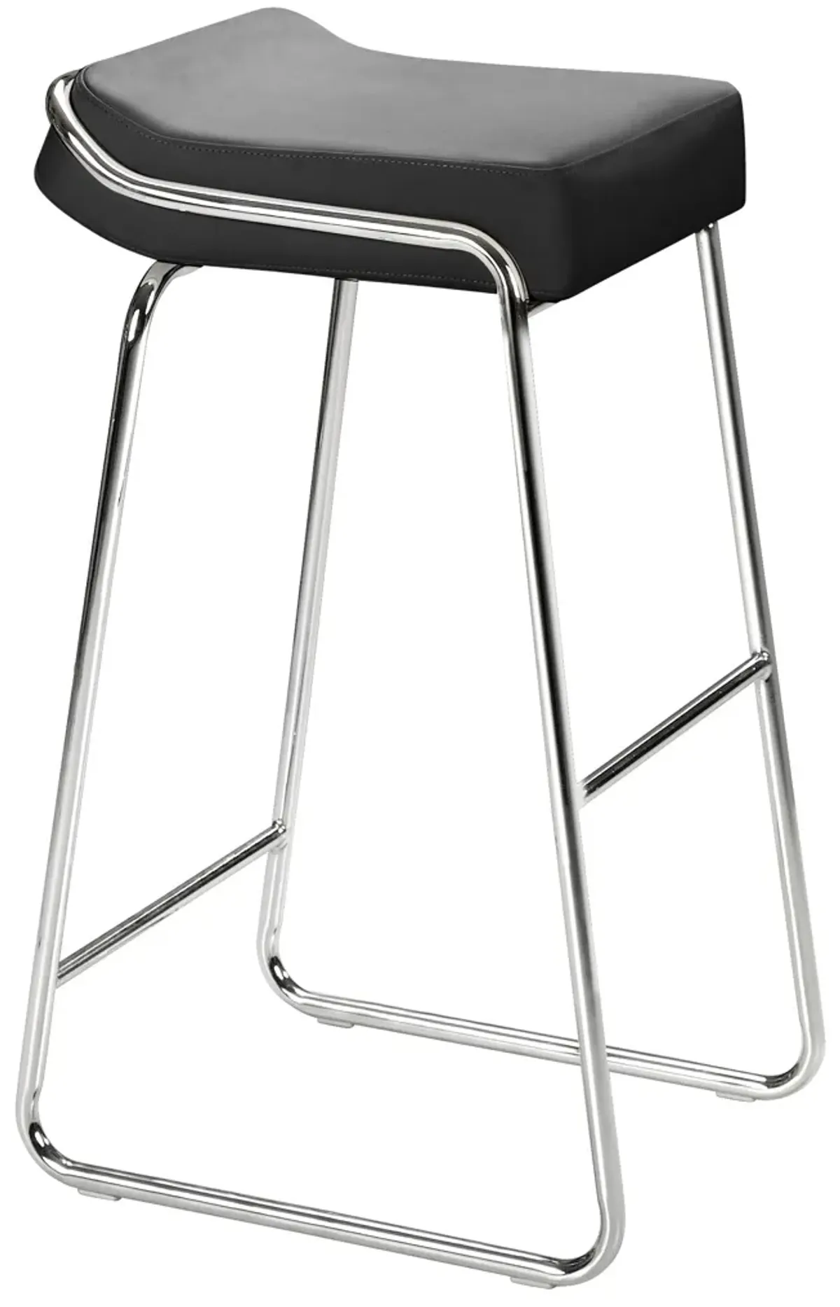 Wedge Barstool (Set of 2) Black