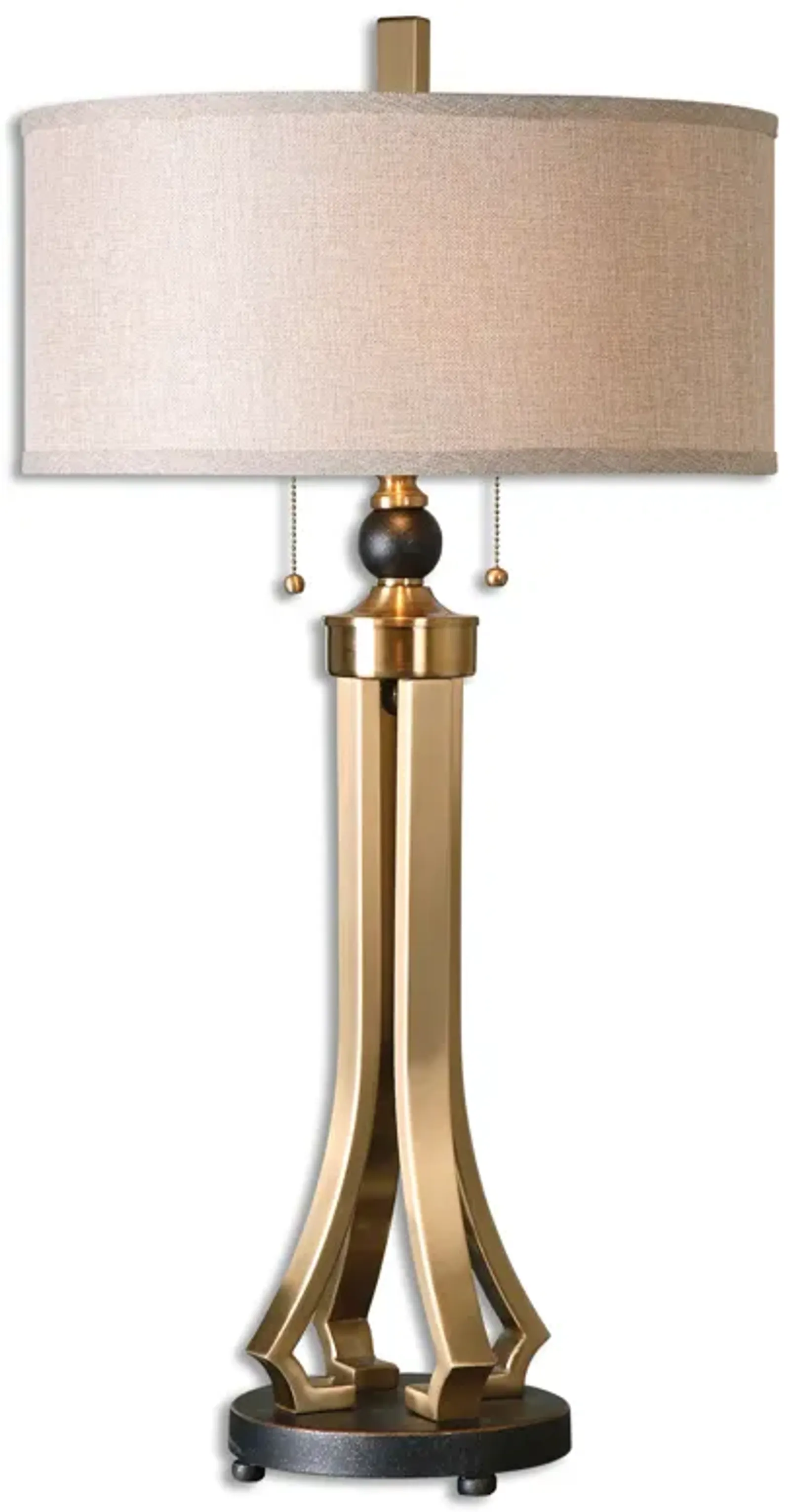 Selvino Brushed Brass Table Lamp