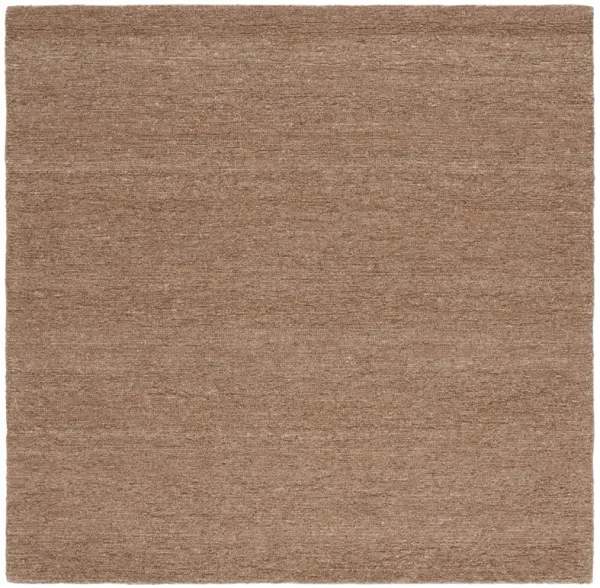 HIMALAYA 351 LIGHT BROWN 6' x 6' Square Square Rug