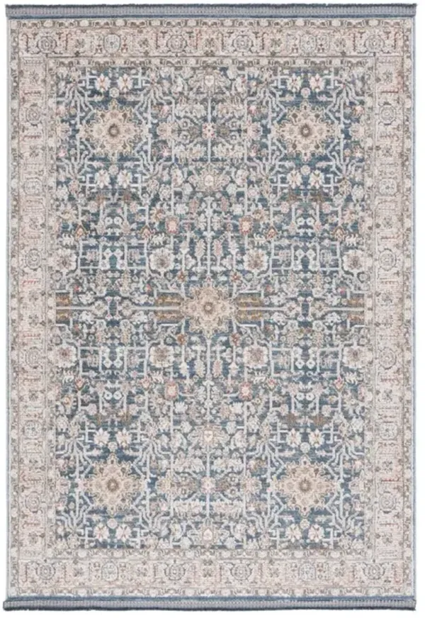 VIVALDI 546 Blue  4' X 6' Small Rectangle Rug