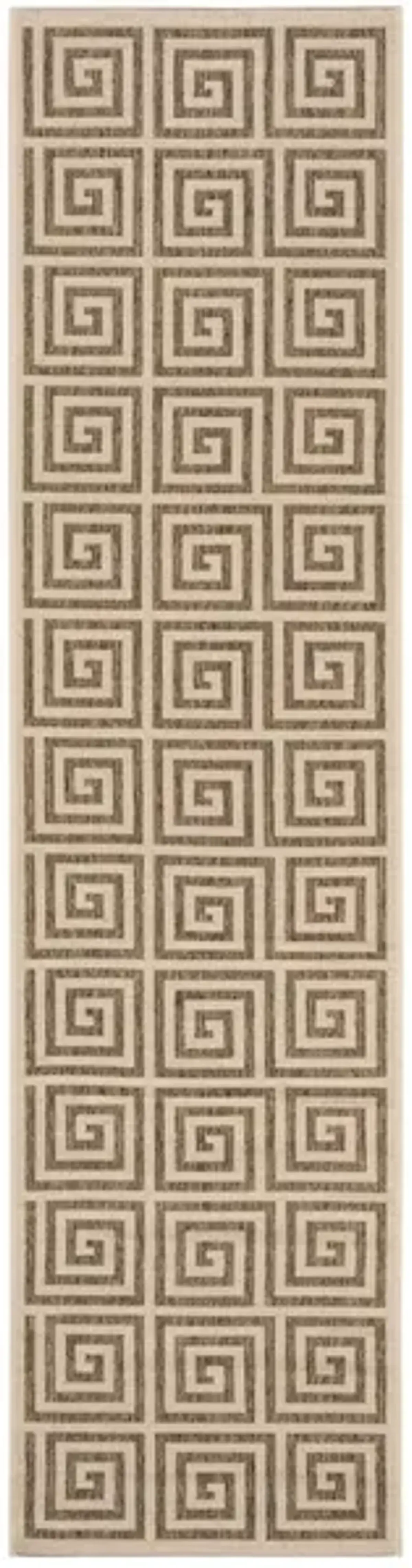 Safavieh BEACH HOUSE Collection BHS129D-28 Beige / Cream 2'-2" X 8'