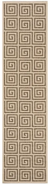 Safavieh BEACH HOUSE Collection BHS129D-28 Beige / Cream 2'-2" X 8'