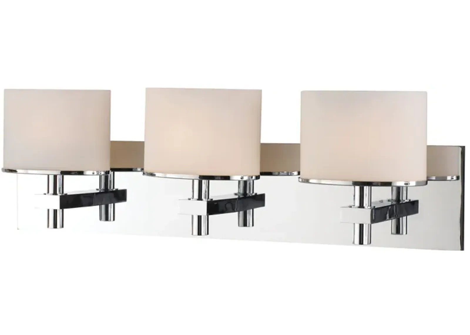 Ombra 26" Wide 3-Light Vanity Light - Polished Nickel