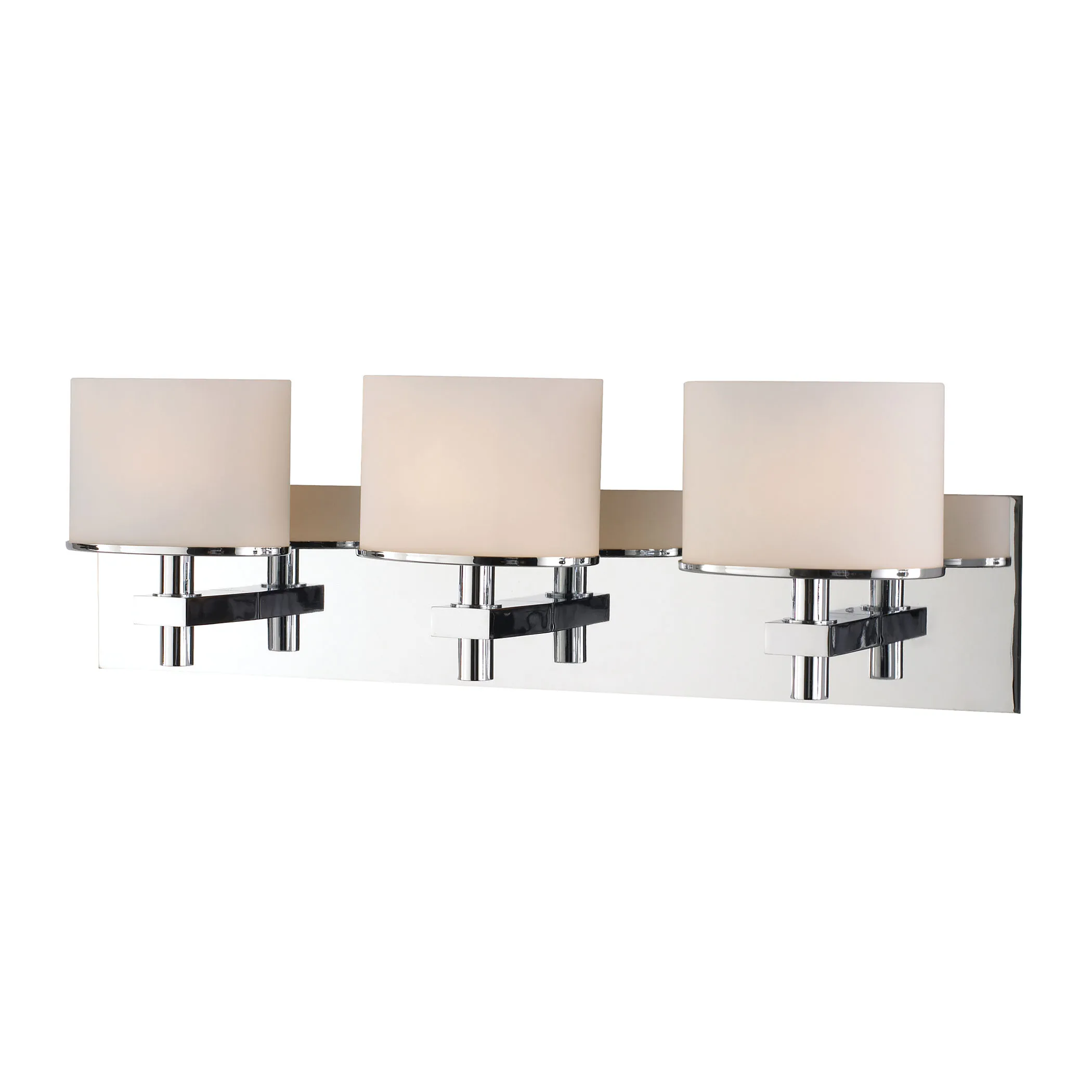 Ombra 26" Wide 3-Light Vanity Light - Polished Nickel