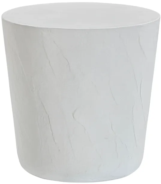 Margot Light Grey Faux Plaster Indoor / Outdoor Concrete Stool