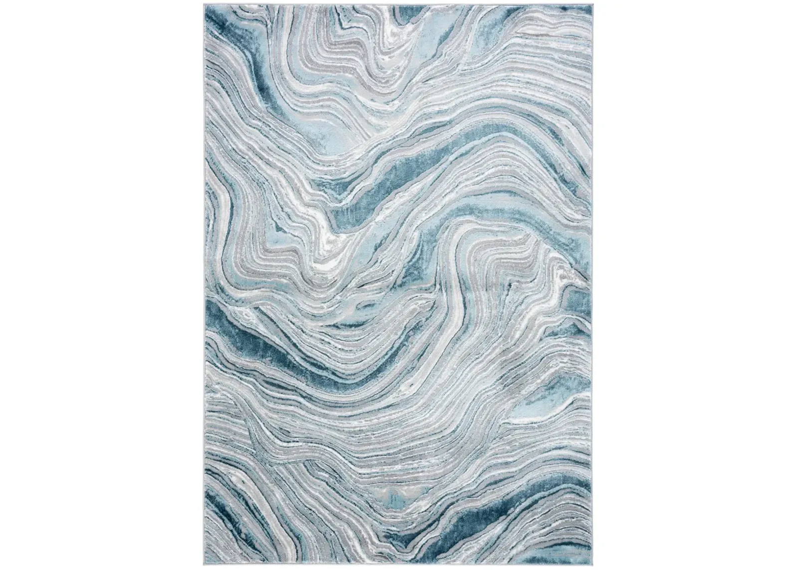 MEADOW 564 BLUE  10' x 13' Large Rectangle Rug