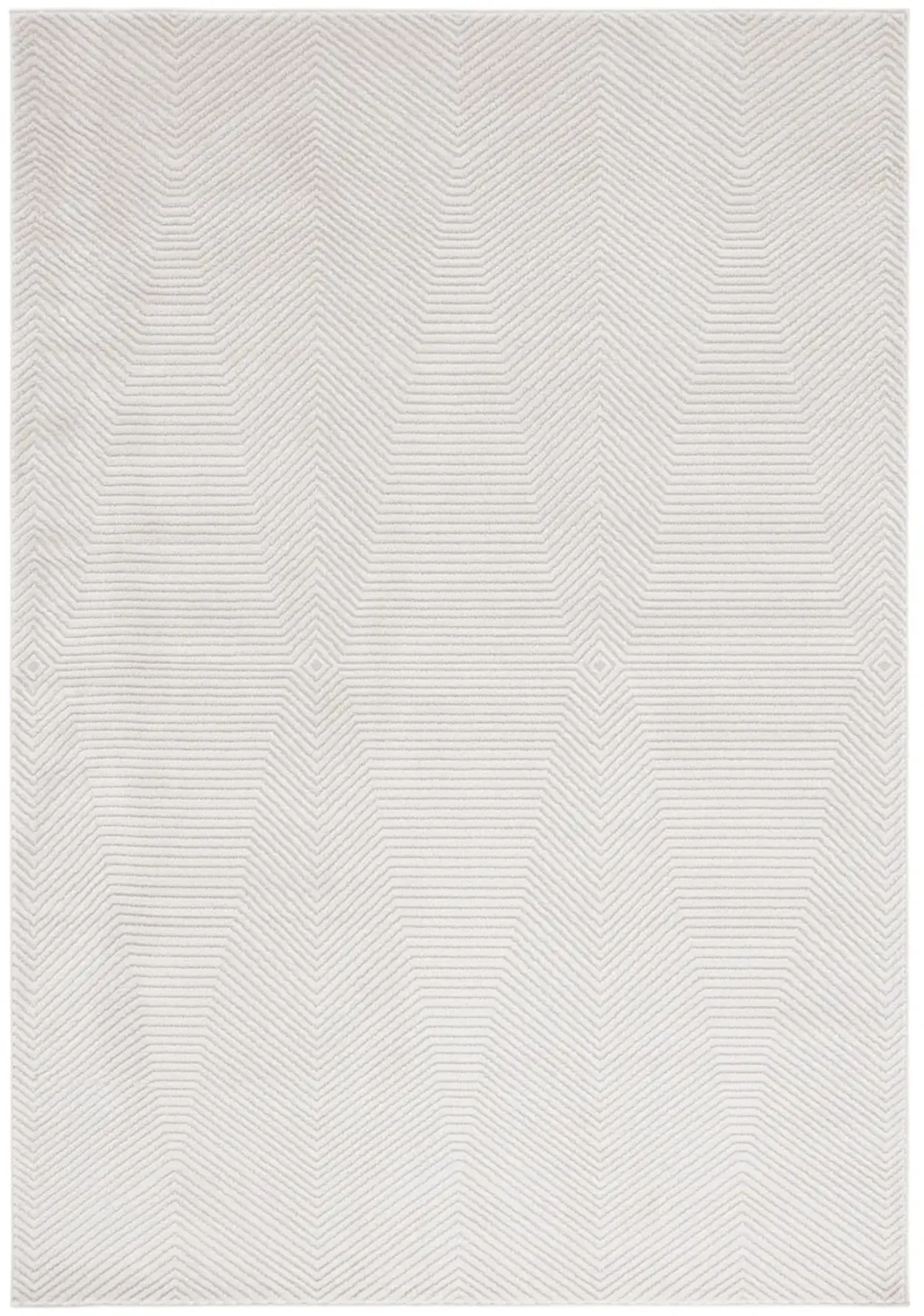 CARTER 212 IVORY  5'-3' x 7'-6' Medium Rectangle Rug